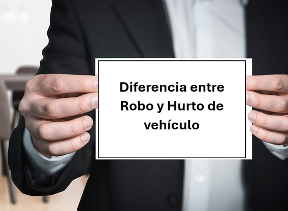 robo de vehiculo y hurto