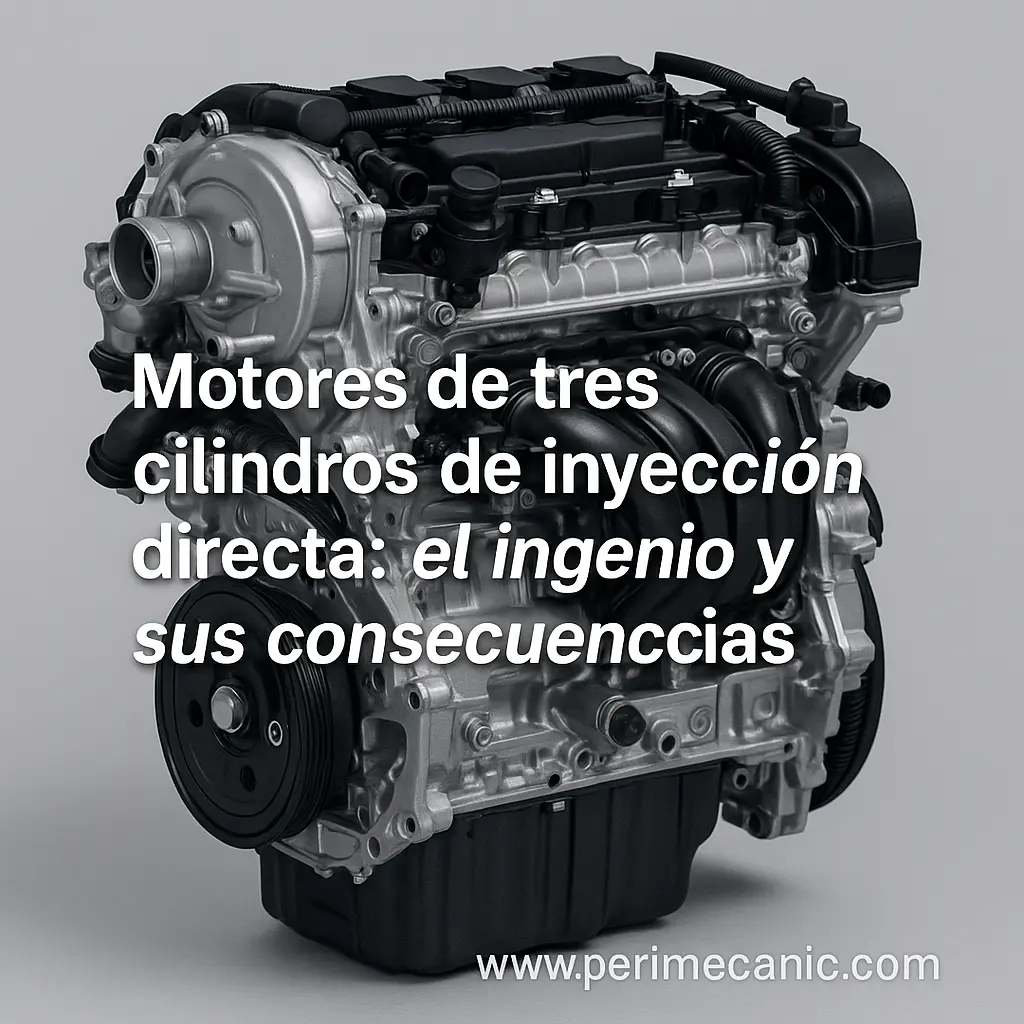 motor 3 cilindros de inyección directa